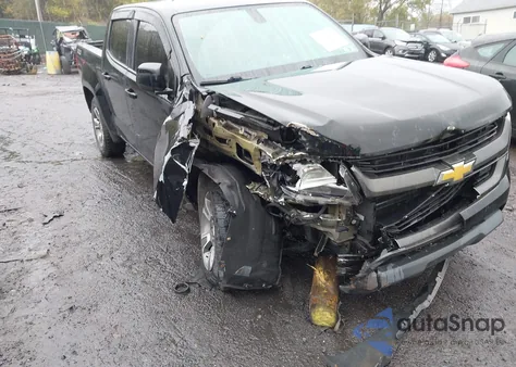 2015 Chevrolet Colorado Z71 из США, поврежденный, VIN 1GCGTCE38F1197688